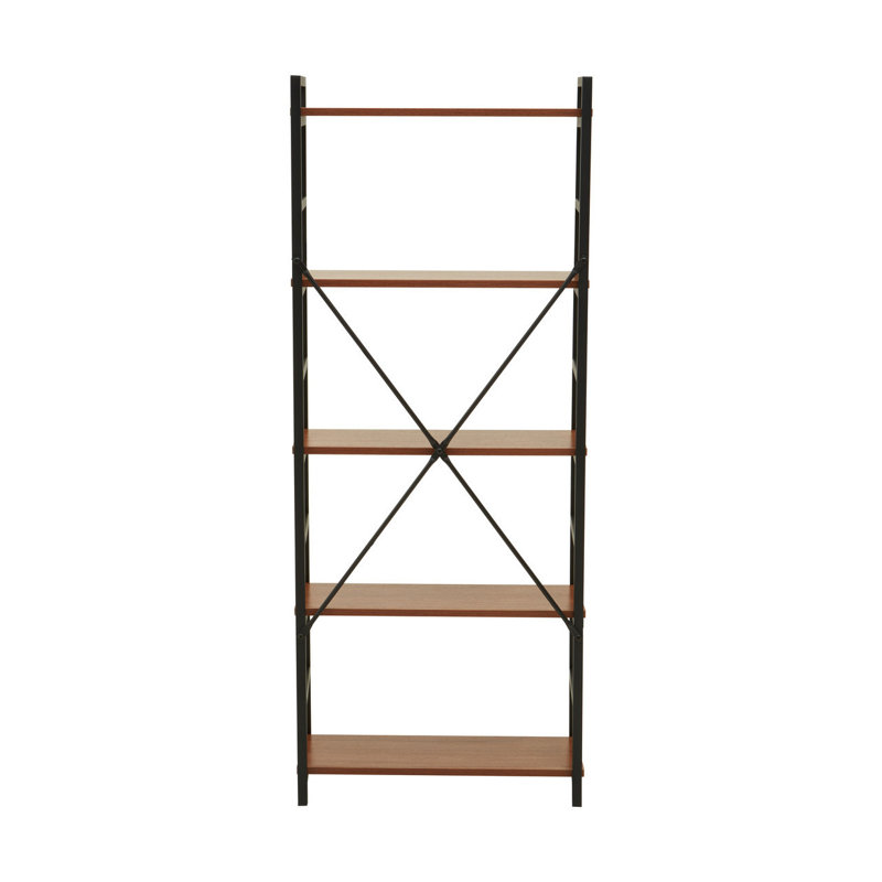 Tallant 60cm W Metal Shelving Unit, Red Pomelo