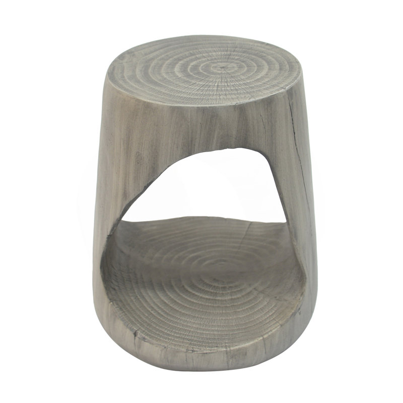 Table d'appoint Hollow, Gris