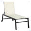 Chaise longue d'extérieur avec roulettes, fauteuil inclinable à cinq positions pour bronzer-425720054