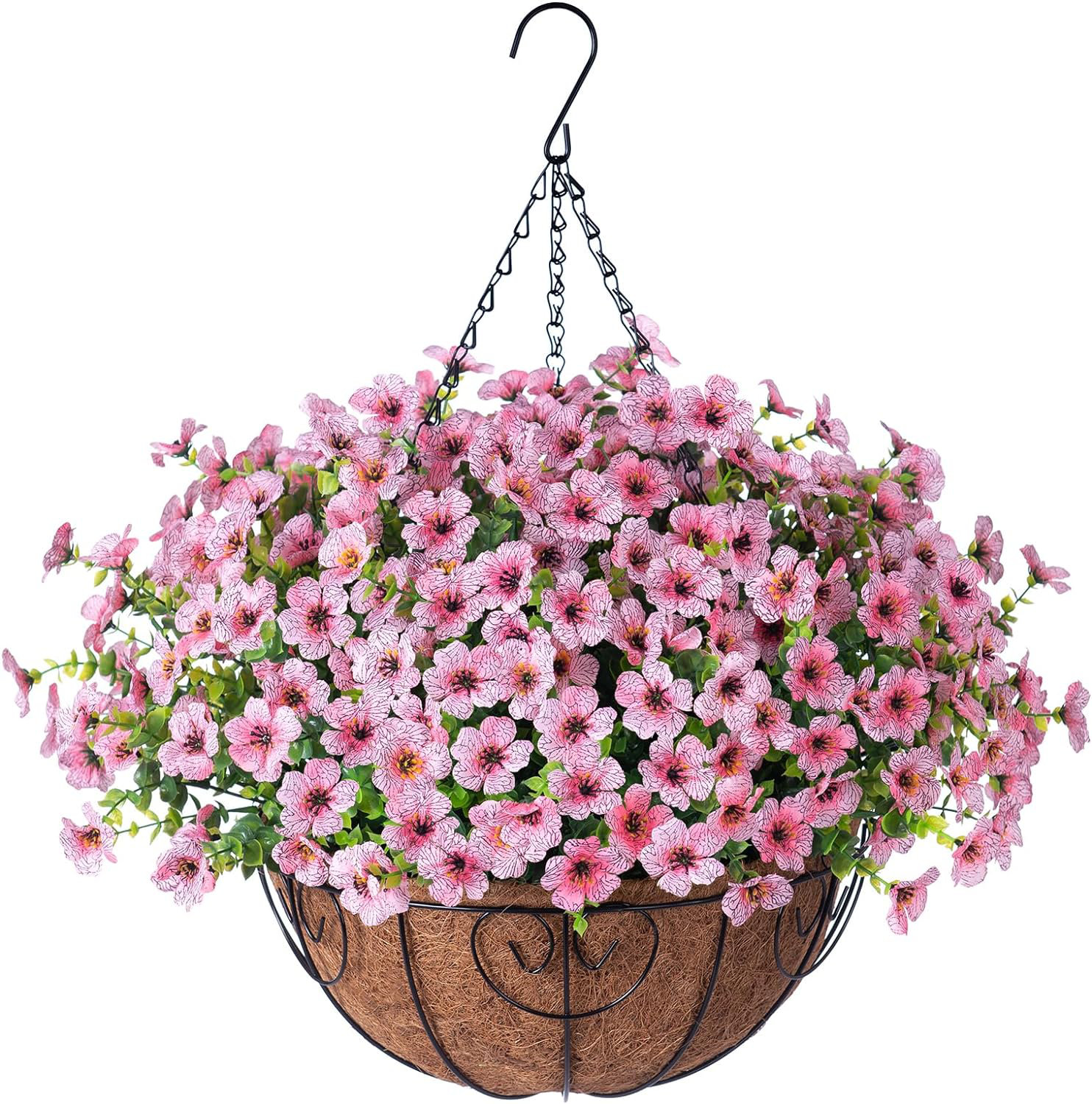 Primrue Hanging Basket Arrangement In Basket 