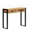 Ariton 90cm Solid Wood Top Console Table