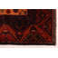 Tapis orange Teimani 3 pi 10 po x 6 pi 7 po