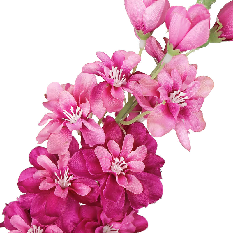 Fleur artificielle Delphinium, Rose magenta