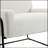 Lopardo Waiting Room Chair with Metal Frame-1640352610