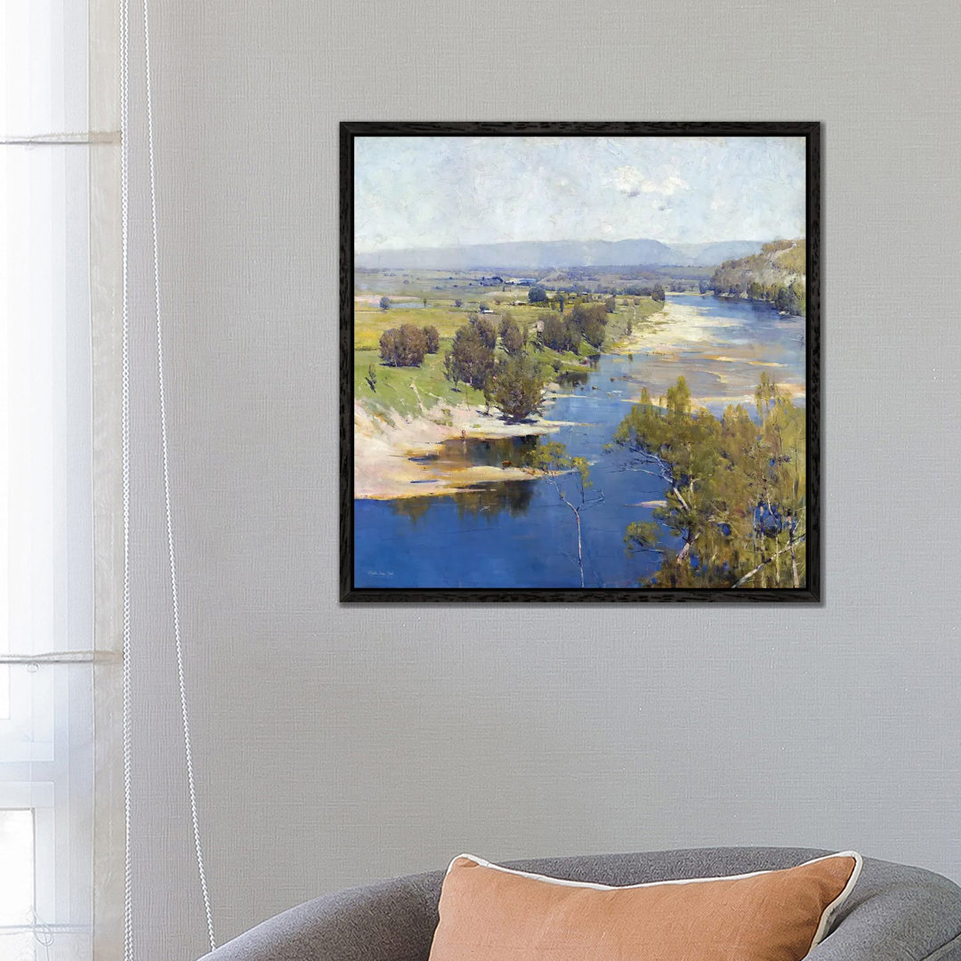 Arthur Streeton - Cremorne Pastoral von Stellar Design Studio - Galerie-verpackte Leinwand Giclée