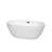Juno 59'' x 32'' Soaking Acrylic Bathtub-50480665