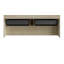 Armoire murale 48 "avec deux tiroirs et tablette ouverte FRIGGA-662769794