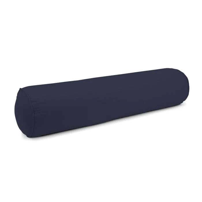 Sunbrella® Outdoor Reversible Throw Pillow, 9" x 48", Navy