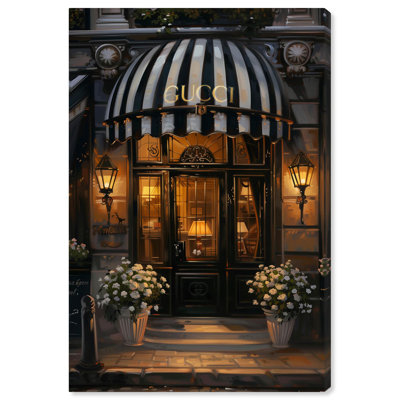 «Elegant Night Time Store Store Canvas» par Art Remedy