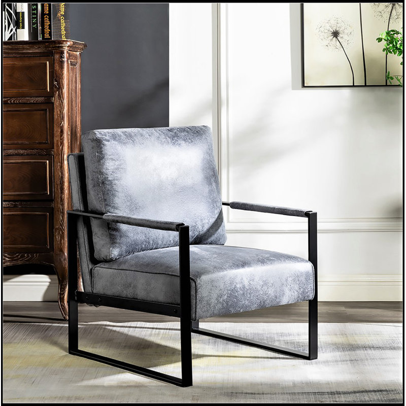 Fauteuil d'appoint Direct Classic Mid Century Modern, Gris