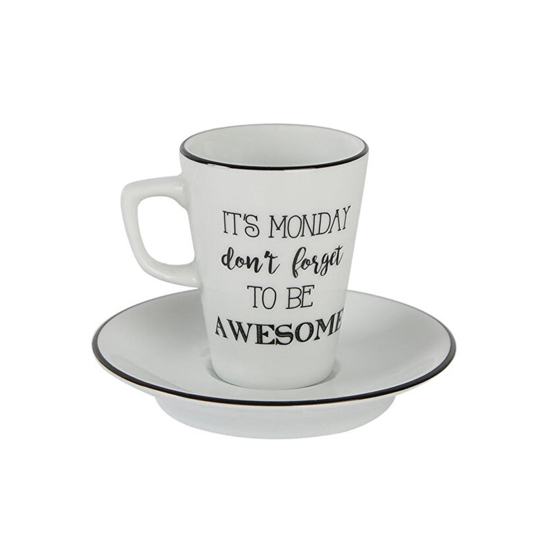 Espresso Cup and Saucer