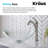 Glass Circular Vessel Bathroom Sink with Faucet-35841290