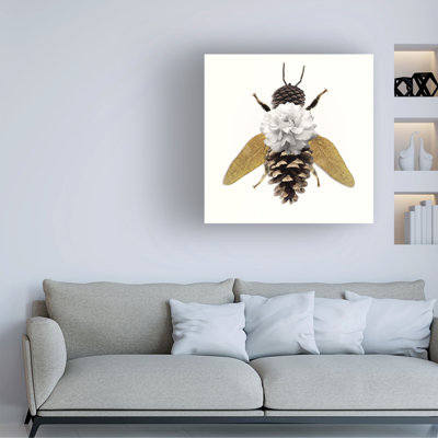Abeille sur toile par Sasha