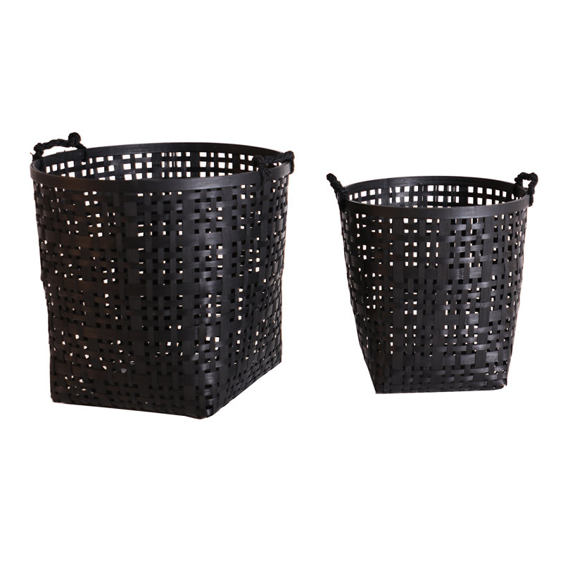 Bay Isle Home Bamboo Decorative Basket