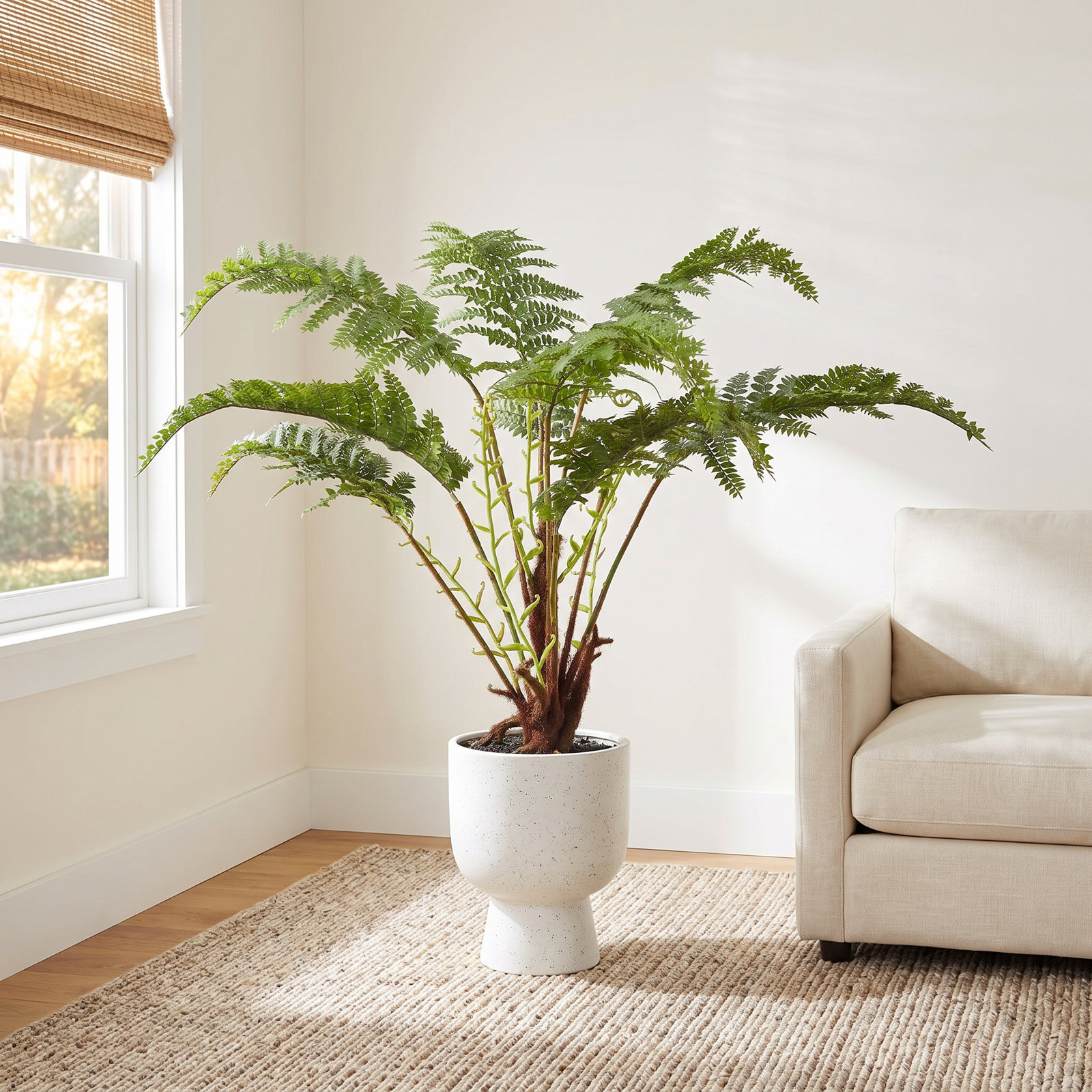 Fern 20'' Faux Plant in Pot