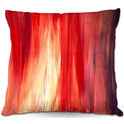 Couch Irradiated Square Throw Pillow