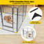 Enclos pour animaux en métal-119156875-119156876