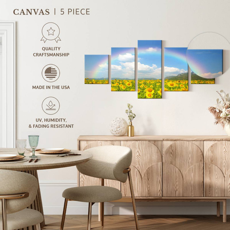 Alvord Rainbow, 24" H x 55" W
