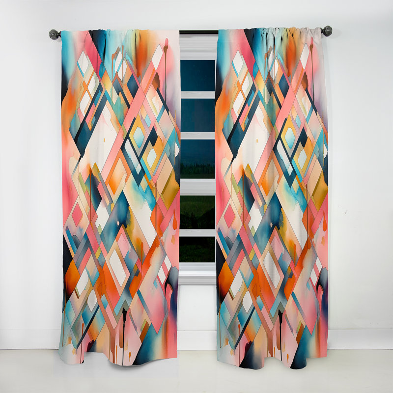 Rideau obscurcissant en velours Gaetan, L 52 po x L 63 po