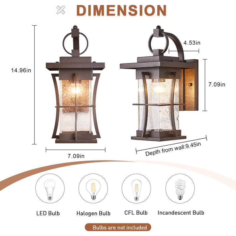 Anavela Corner Wall Light