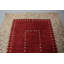 Tapis Oushak, tapis rétro, tapis turc, tapis de 5,6 x 6,7 pi, tapis oriental, tapis Oushak rouges