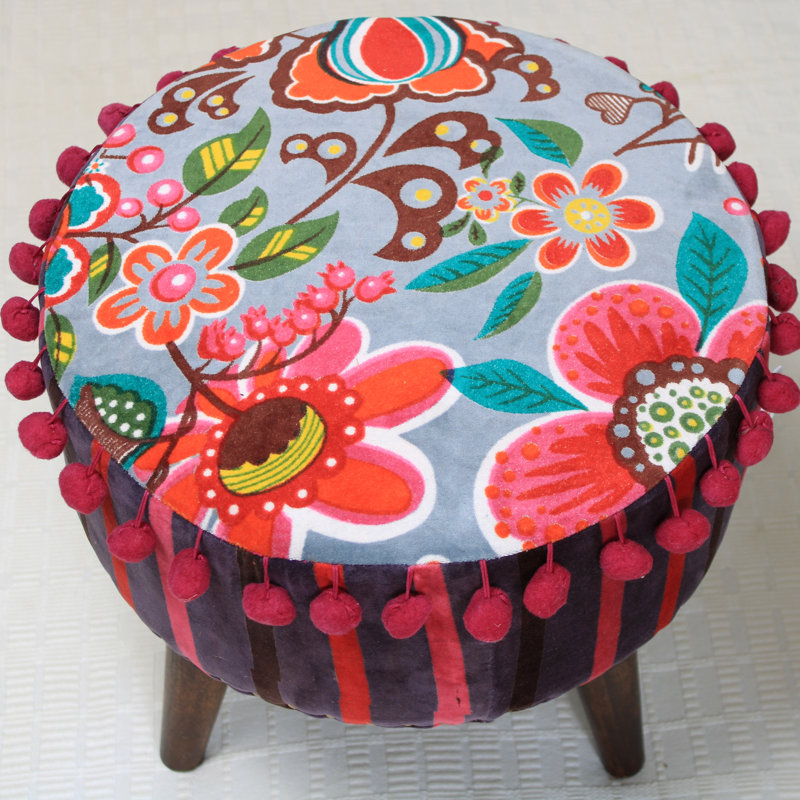 Mcphearson Solid Wood Accent Stool