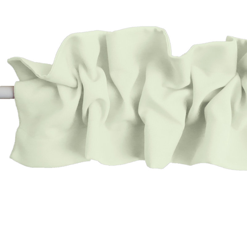 Window Valance, 144" W x 9" L, Ivory