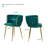 Evanni Velvet Upholstered Metal Side Chair-1219530802-1233138657