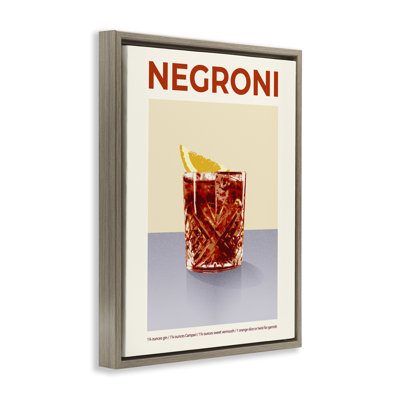 Cadre flottant Negroni Classic, conçu par Victoria Barnes
