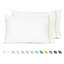 Ensemble de taies d'oreiller ouvertes rayées 100% coton percale-122613805-122613811