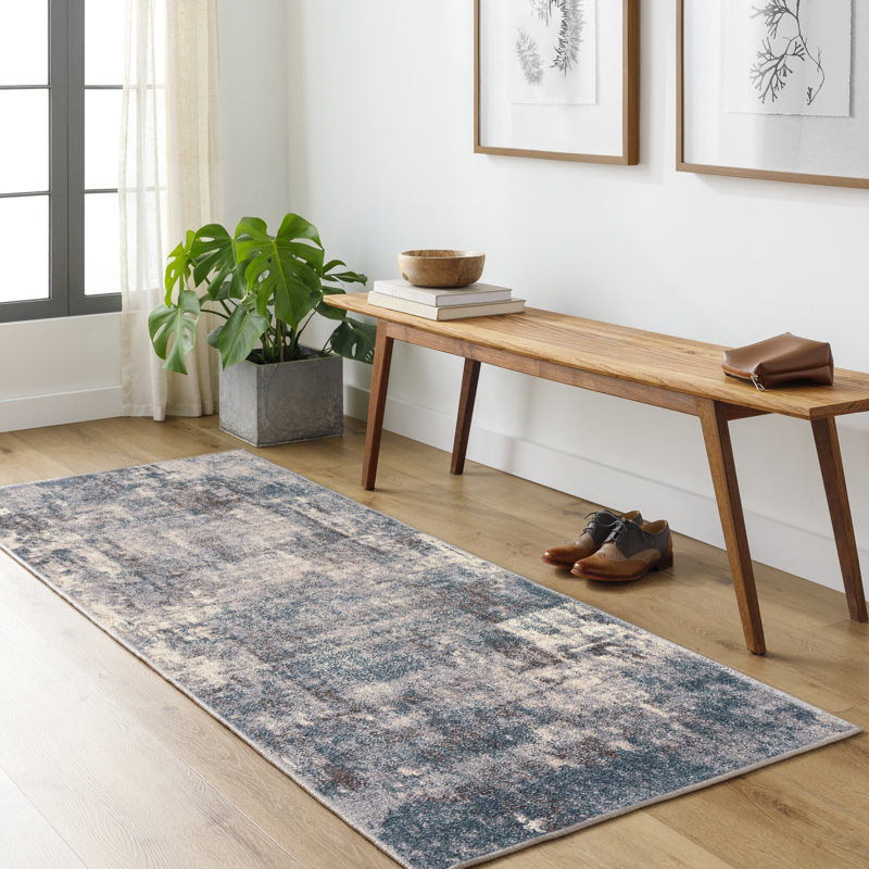 Abstract Area Rug, Runner 80 x 220cm