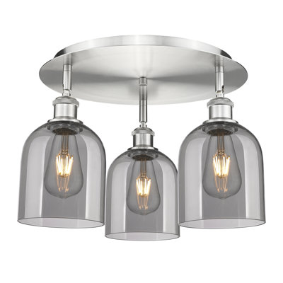 Odaniel Glass Semi Flush Mount