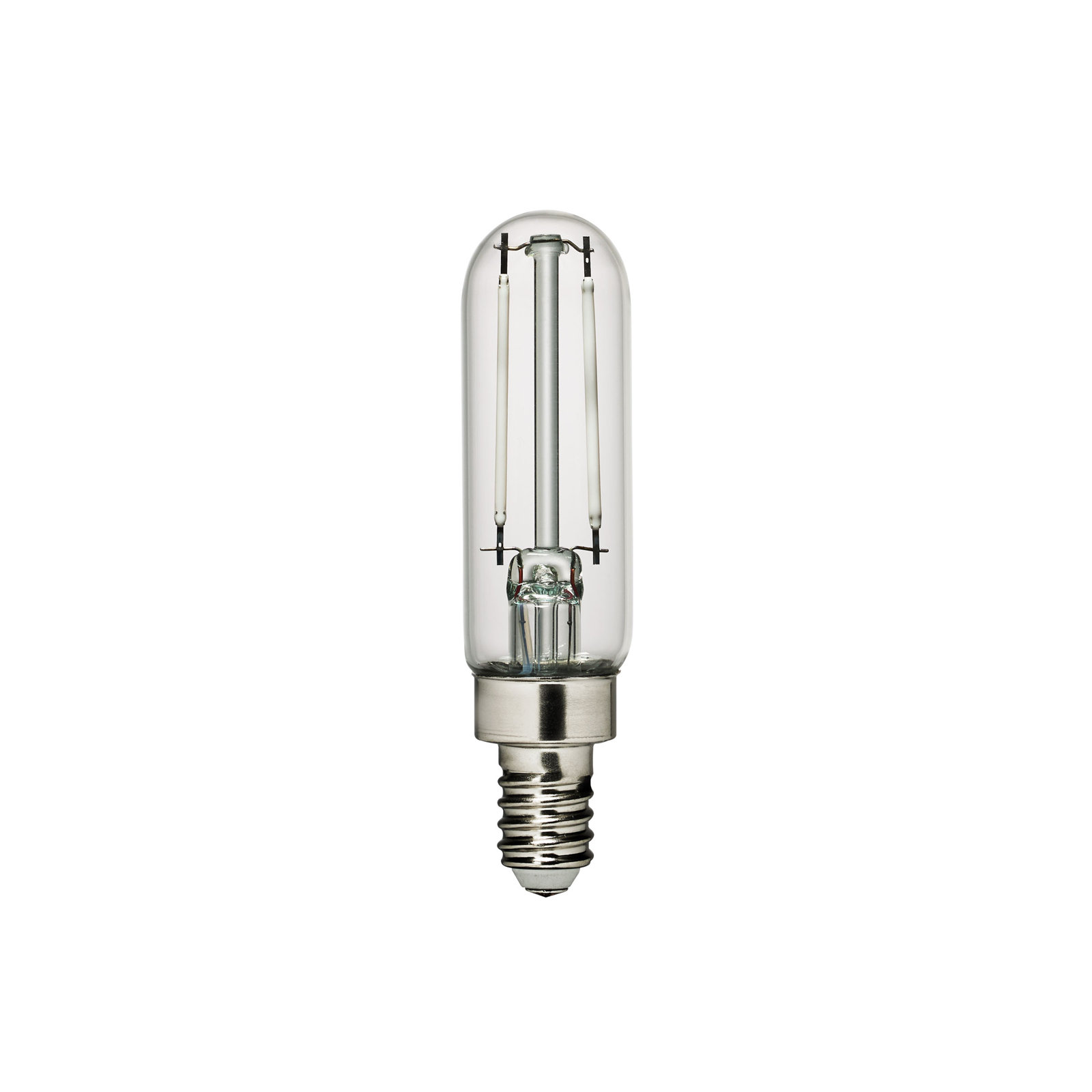 Visual Comfort & Co. LED T6 shape 2.5W Soft White E12 Candelabra base Clear Edison Style light bulb, 2700 Kelvins