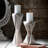 Candle Holder | Decorative 3D Wood Candle Stand  | 4.50X12 Inch
