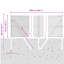 50 cm H x 1000 cm W Fencing Kits Fencing