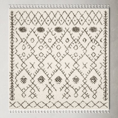 Mossy Charcoal/Beige Rug