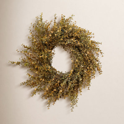 Handcrafted Boxwood Everyday Wreath