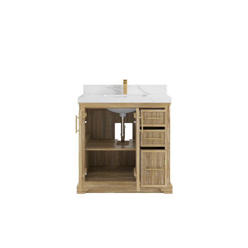 Ensemble de meuble-lavabo simple 36 po Brecht