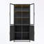 Armoire décorative avec quatre portes et poignées en métal-622781702