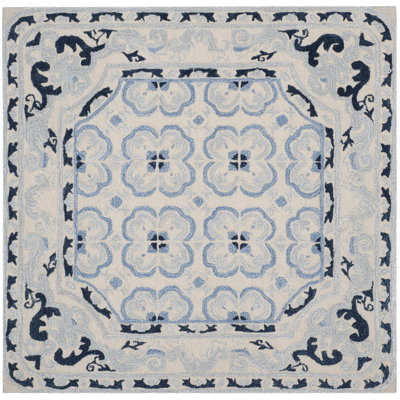 Cruz Hand Tufted Wool, Viscose Oriental Rug