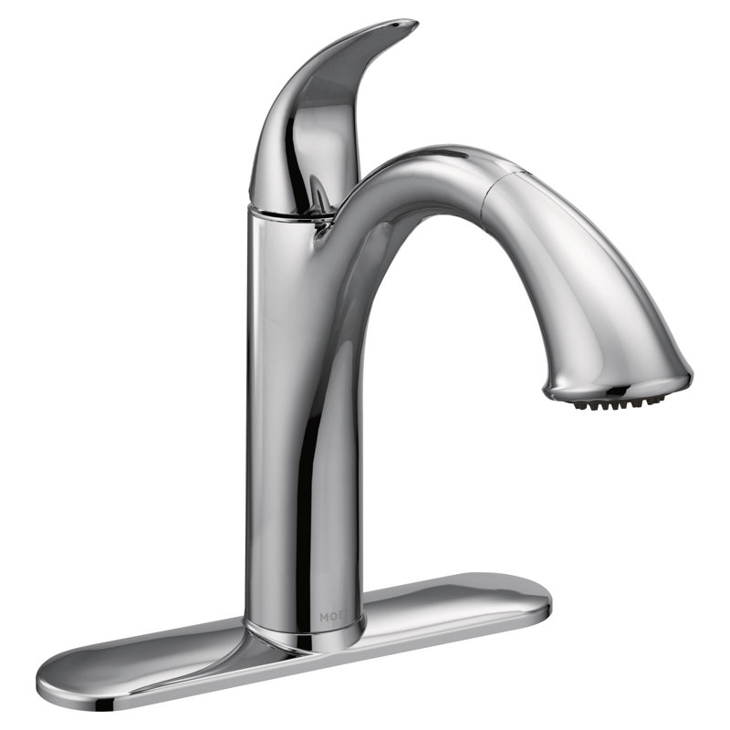 Camerist Pullout Single Handle Kitchen Faucet