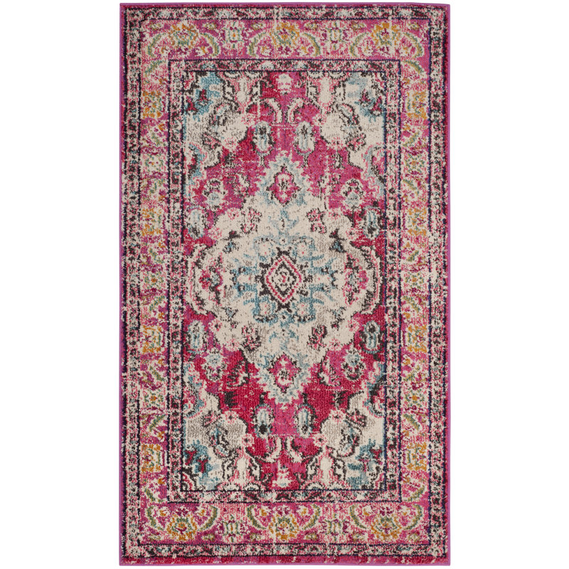 Tekamah Oriental Area Rug, Rectangle 91 x 152 cm