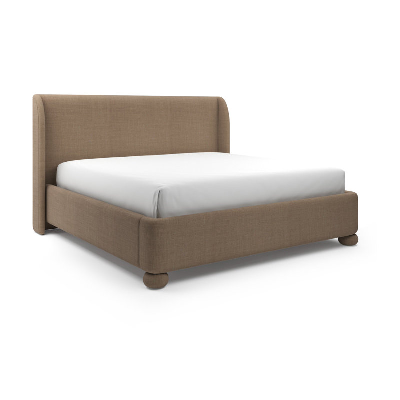 Lit Serena, Nevis Khaki, Très grand lit