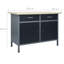 Vanegas 120cm W Steel Shelving Unit