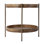 Damirra Wood & Metal Side Table