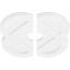 Médaillon de plafond contemporain en PVC de qualité architecturale Charlotte-36079010