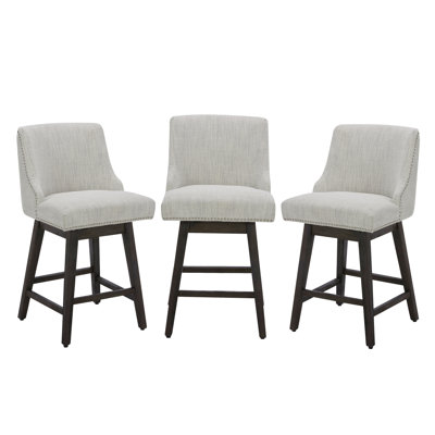 Arvelle Swivel Upholstered Counter Stool