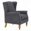 Fauteuil d'appoint à dossier haut-131265690