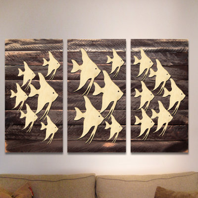Handmade Coastal Landscape & Nature Wall Decor on Wood