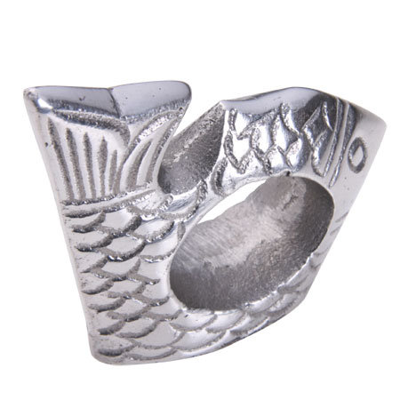 Rond de serviette poisson